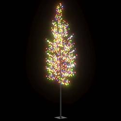 Foto van Vidaxl kerstboom met 1200 led'ss meerkleurig licht kersenbloesem 400 cm