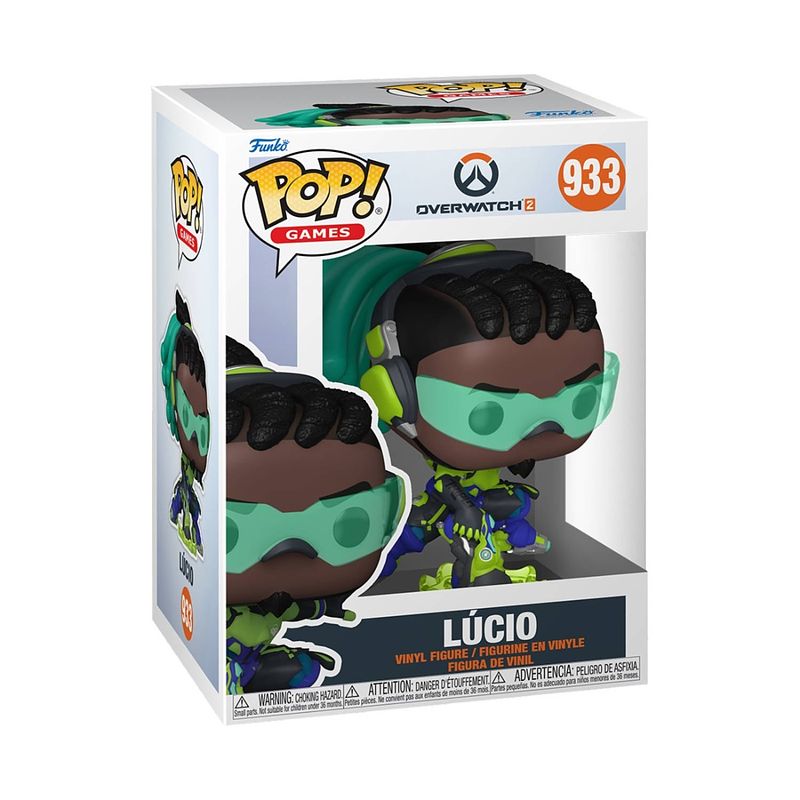 Foto van Pop games: overwatch 2 - lucio - funko pop #933