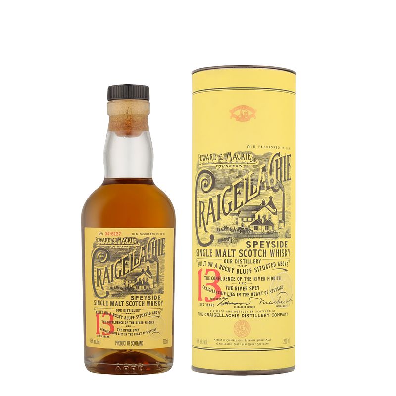 Foto van Craigellachie 13 years 20cl whisky + giftbox