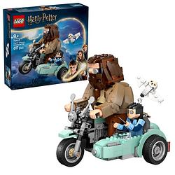 Foto van Lego harry potter hagrid en harry's rit op de motor 76443