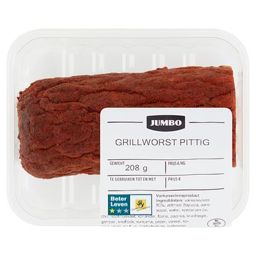 Foto van Jumbo grillworst pittig ca. 225g