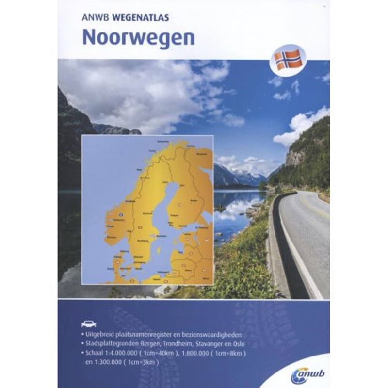 Foto van Noorwegen - anwb wegenatlas