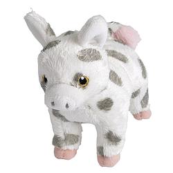 Foto van Pluche knuffel boerderijdieren varken van 18 cm - knuffel boederijdieren