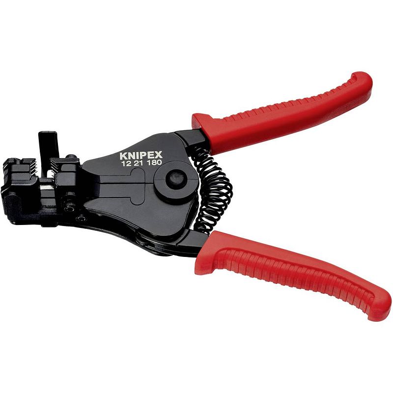 Foto van Knipex 12 21 180 ean 12 21 180 striptang 0.5 tot 6 mm² 10 tot 20