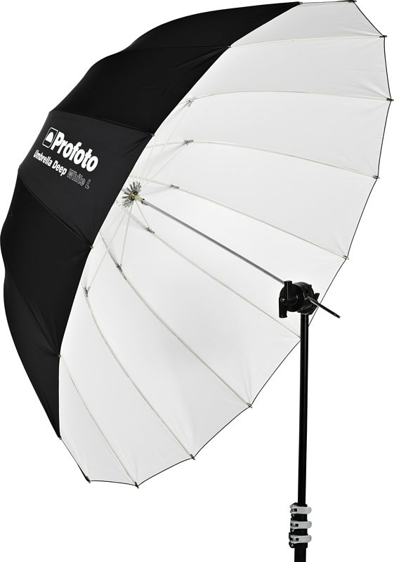 Foto van Profoto paraplu diep l wit (130 cm)