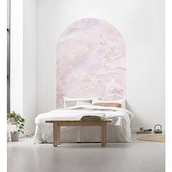 Foto van Komar mármol rosa vlies zelfklevend fotobehang 127x200cm 1-deel