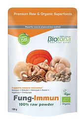 Foto van Biotona fung-immun 100% raw powder