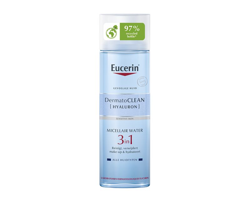 Foto van Eucerin dermatoclean micellaire water 3-in-1