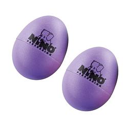 Foto van Nino percussion nino540au-2 egg shaker paars (1 paar)