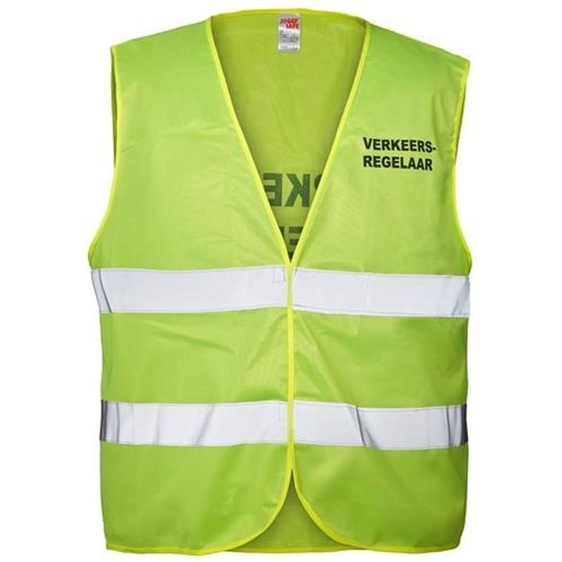 Foto van Joggy safe veiligheidsvest verkeer unisex geel