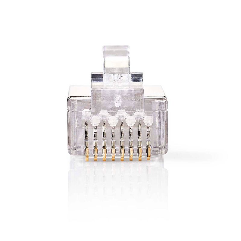 Foto van Nedis rj45-connector - ccgb89306me - transparant