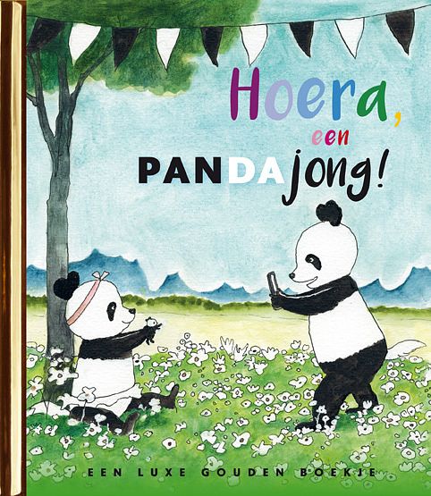 Foto van Hoera, een pandajong! - jet bakels - hardcover (9789047628330)