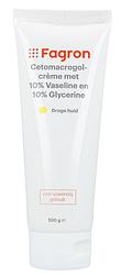 Foto van Fagron cetomacrogol crème met 10% vaseline & glycerine