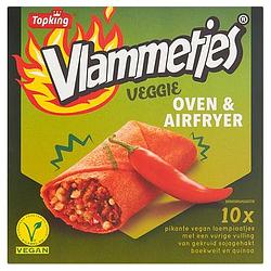 Foto van Topking vlammetjes® veggie 10 stuks 185g bij jumbo