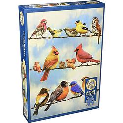 Foto van Cobble hill puzzle 500 pieces - birds on a wire