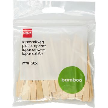 Foto van Hema tapasprikkers 9 cm 10 stuks bij jumbo