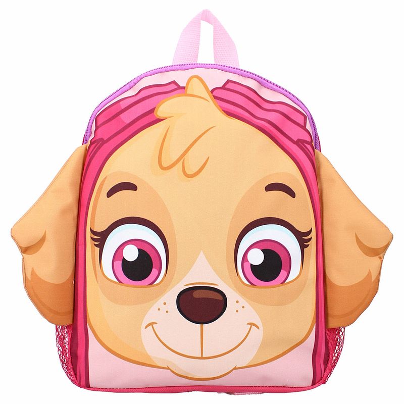 Foto van Paw patrol skye school rugtas/rugzak voor peuters/kleuters/kinderen 32 cm - rugzak - kind