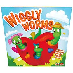 Foto van Wahu denkspel wiggly worms junior rood/groen 41-delig