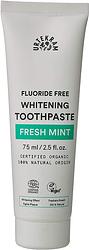 Foto van Urtekram tandpasta fresh mint whitening