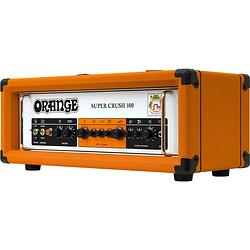 Foto van Orange sc100h super crush 100 watt head gitaarversterker top