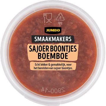 Foto van Jumbo smaakmakers sajoer boontjes boemboe 90g