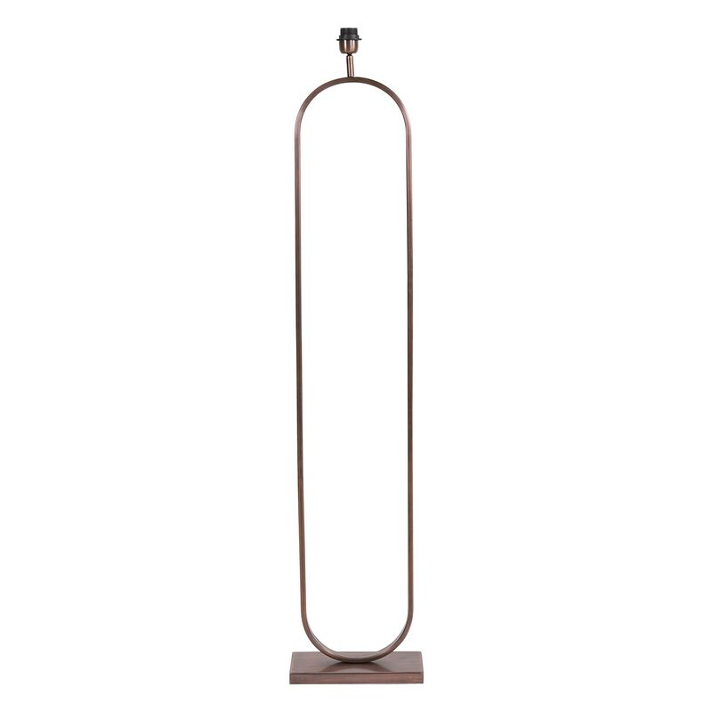 Foto van Light & living - vloerlamp jamiri - 30x15x142cm - brons