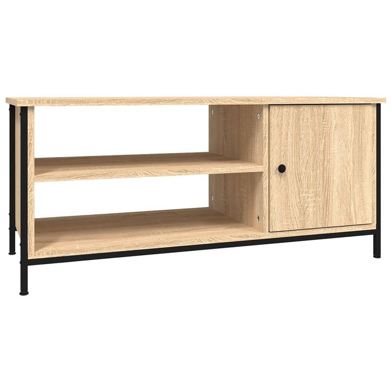 Foto van Vidaxl tv-meubel 100x40x45 cm bewerkt hout sonoma eikenkleurig