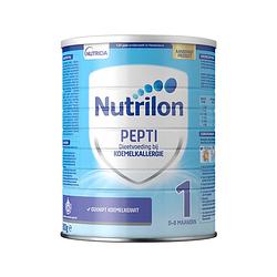 Foto van Nutrilon pepti 1 dieetvoeding bij koemelkallergie 0-6 maanden