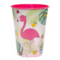Foto van Lg-imports beker flamingo 260 ml roze