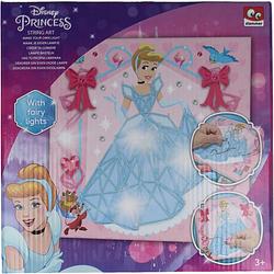 Foto van Disney princess string art make your own light cinderella