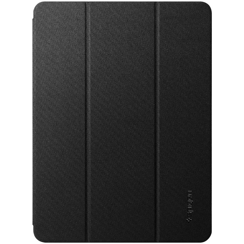 Foto van Spigen urban fit bookcase ipad 10.2 (2019 / 2020) tablethoes - zwart