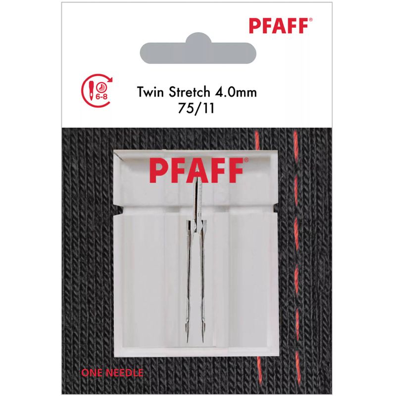 Foto van Pfaff tweelingnaald stretch / 75 / 4 mm (1 stuk) naalden