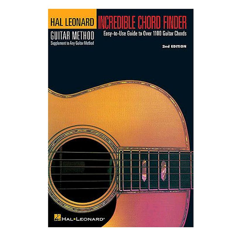 Foto van Hal leonard incredible chord finder gitaarboek