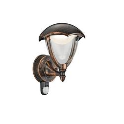 Foto van Klassieke wandlamp gracht - metaal - bruin