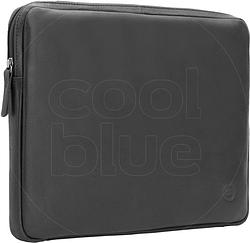 Foto van Bluebuilt 14 inch laptophoes breedte 33 cm - 34 cm leer zwart