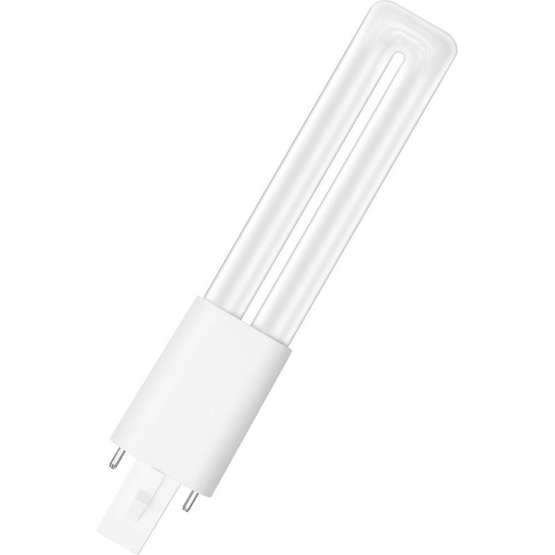 Foto van Ledvance 4058075557994 led-lamp energielabel f (a - g) g23 4.5 w warmwit (ø x l) 32 mm x 165 mm 1 stuk(s)