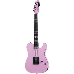 Foto van Schecter machine gun kelly signature pt downfall pink elektrische gitaar