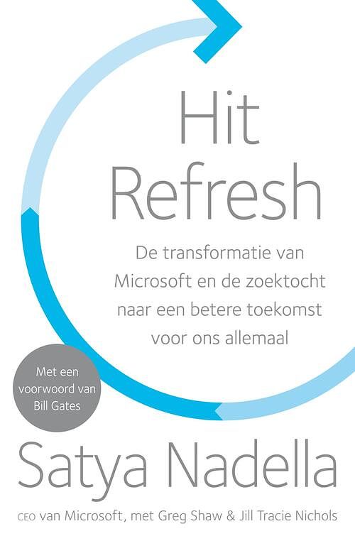 Foto van Hit refresh - satya nadella - ebook (9789044976663)