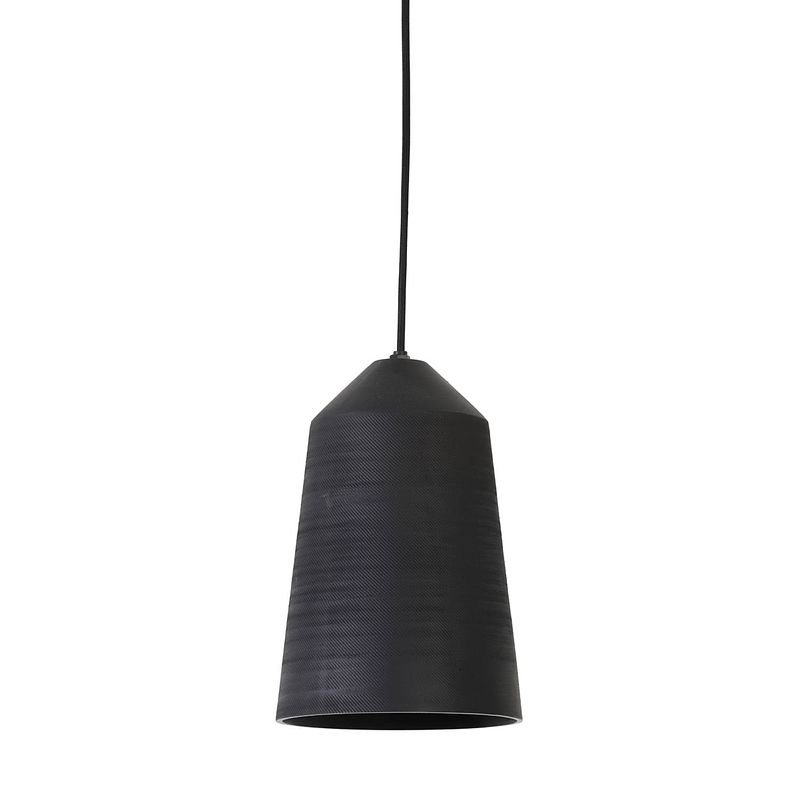 Foto van Light & living - hanglamp lilou - 18x18x26 - zwart