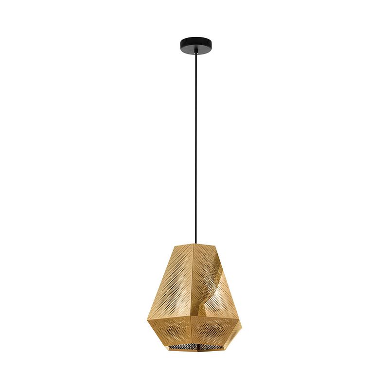 Foto van Eglo chiavica 1 hanglamp - e27 - ø 36 cm - koper