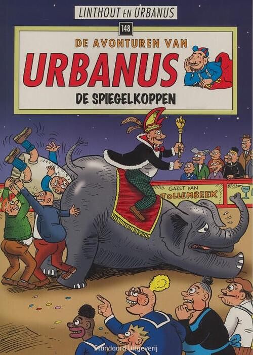 Foto van Urbanus 148 - de speigelkoppen - linthout, urbanus - paperback (9789002247941)