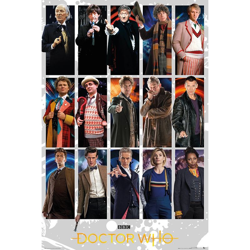 Foto van Gbeye doctor who doctors grid poster 61x91,5cm