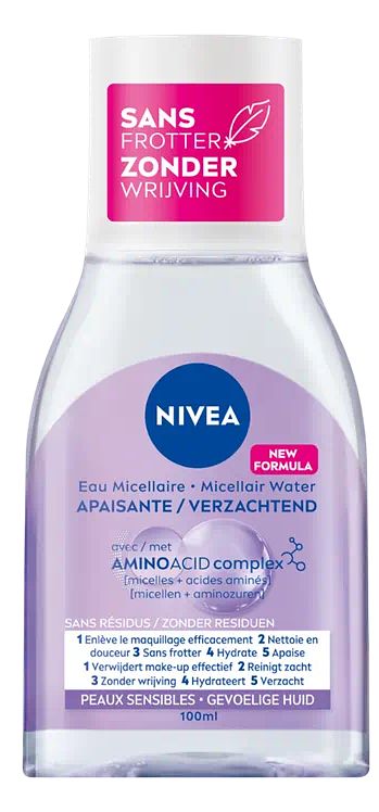 Foto van Nivea verzachtend micellair water | make-up reiniger