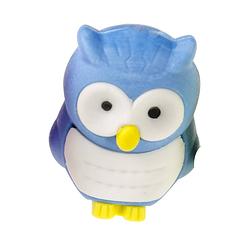 Foto van Lg-imports gum uil 3,5 cm rubber blauw