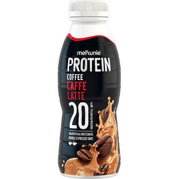 Foto van Melkunie protein coffee caffe latte 330ml bij jumbo