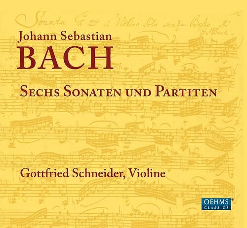 Foto van Sonatas and partitas for solo violi - cd (4260034868687)