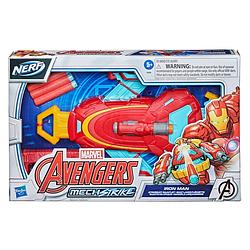 Foto van Nerf marvel avengers iron man mech strike handschoen