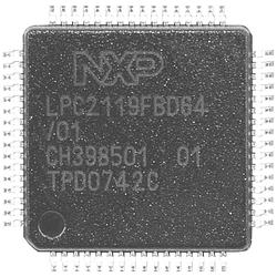 Foto van Nxp semiconductors embedded microcontroller lqfp-64 32-bit 60 mhz aantal i/os 46 tray
