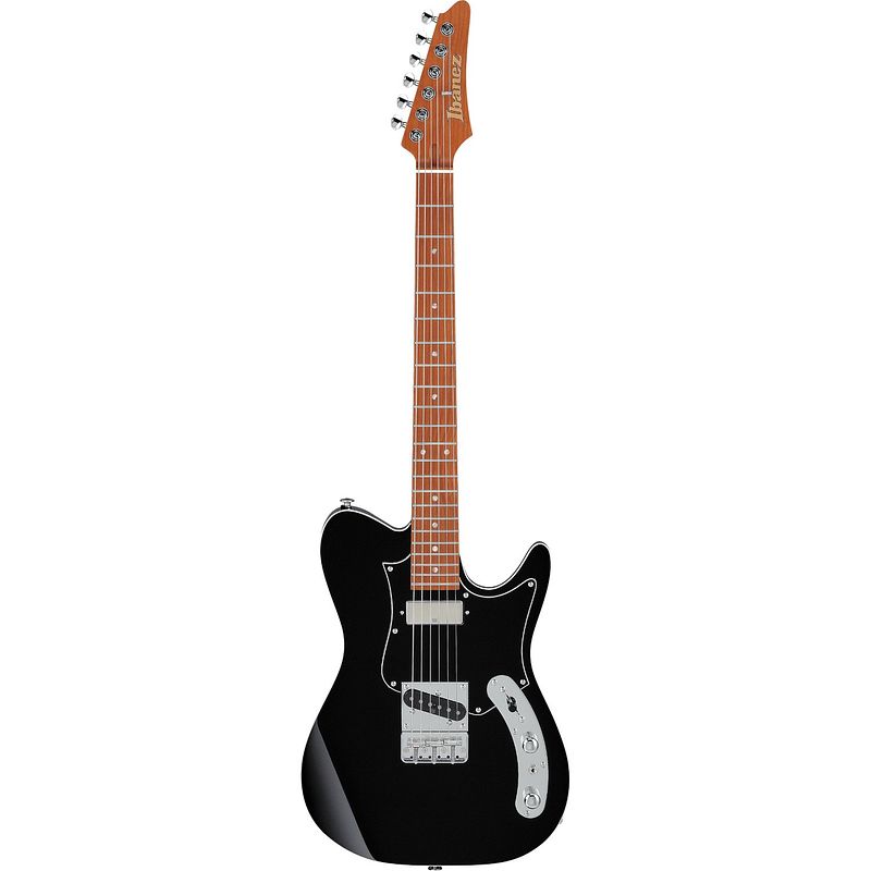 Foto van Ibanez azs2209b prestige black elektrische gitaar met koffer