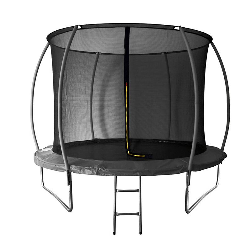 Foto van Kettler trampoline jump - 244cm rond - incl. net - incl. ladder - zwart